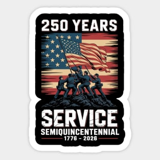 American 250Th Anniversary Sticker